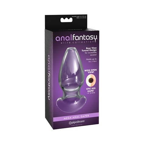 Anal Fantasy Collection Beginner S Anal Gaper Plug Anale Trasparente Mega