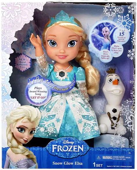 Disney Frozen Snow Glow Elsa Doll Damaged Package Jakks Pacific Toywiz