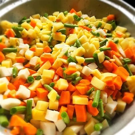 Macédoine de légumes Recette i Cook in Guy Demarle