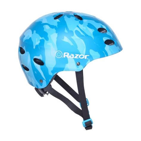 Razor 97869 V-17 Youth Safety Multi Sport Bicycle Helmet For Kids 8-14, Blue, 1 Piece - Kroger