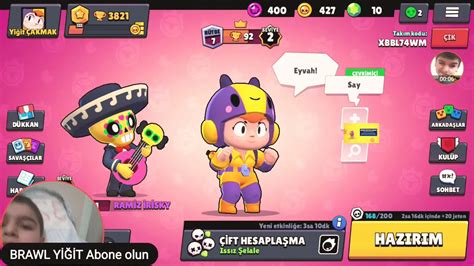 20 Abone Özel 2 Karakter Brawl Stars Youtube