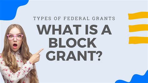 What Is A Block Grant Youtube