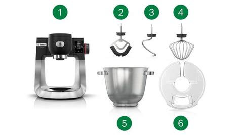 Küchenmaschine Serie 6 Quick Start Guide | Bosch DE