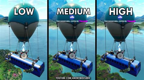 Fortnite High Vs Low Graphics Comparison Pc Hd Youtube