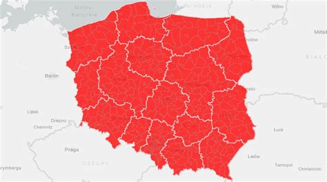 Koronawirus Żółta strefa i czerwona strefa Które powiaty w Polsce