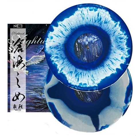 Nightwish Oceanborn Blue And White Swirl Vinyls Remastered