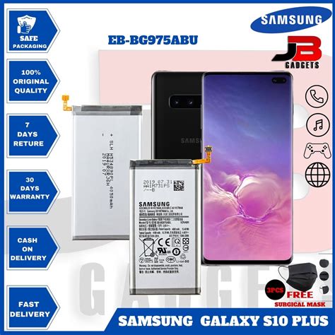 แบตเตอรี่ Samsung Galaxy S10 Plus รุ่น Eb Bg975abu 4100mah Shopee Thailand