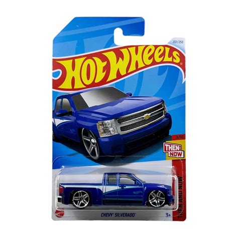 Jual Hot Wheels Chevy Silverado Biru L Shopee Indonesia