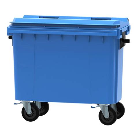 1100 Litre Wheelie Bin In Blue Uk Wheelie Bins