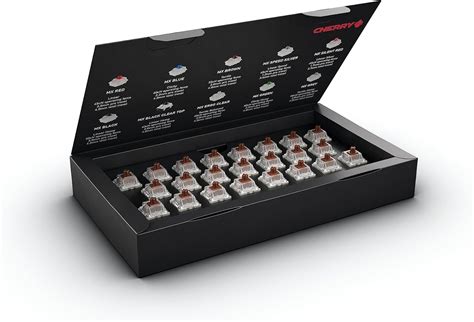 CHERRY MX RGB BROWN Switch Kit Mechanische Tastatur Schalter für DIY Hot Swap oder Gaming