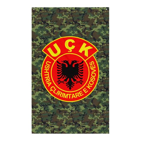 UÇK Camo Flag | LIRIA Albanian Clothing