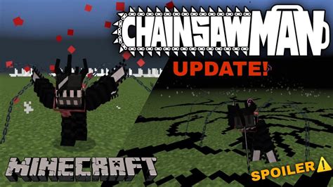 Chainsaw Man Addon UPDATE Minecraft V1 19 YouTube