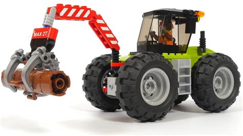 Lego City 60181 Forest Tractor Playset For Lego Fans Youtube