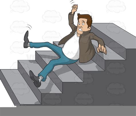 Falling Down Stairs Clipart Free Images At Vector Clip