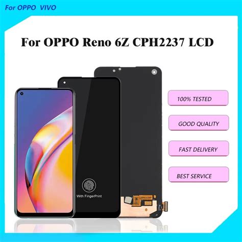 Pantalla T Ctil Lcd Original De Pulgadas Para Oppo Reno Z Cph