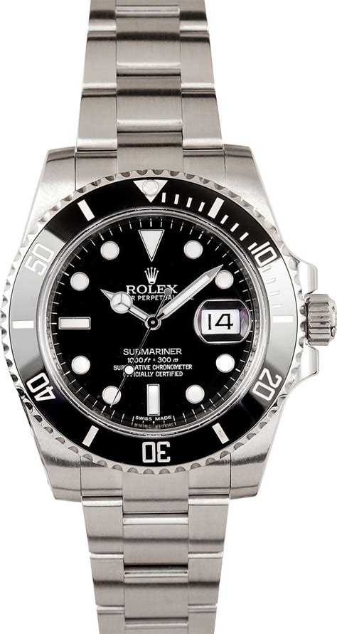 Rolex Submariner Ceramic Black Dial Certified Authentic