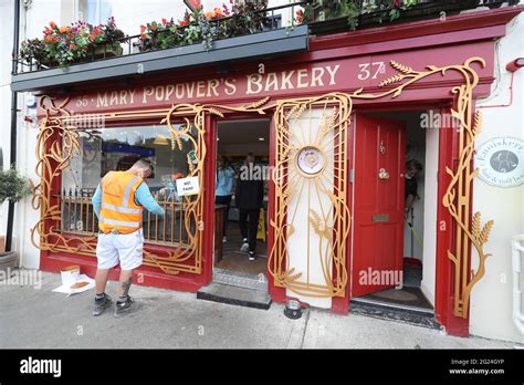 A Shop In Enniskerry Village In County Wicklow Ireland Is Transformed