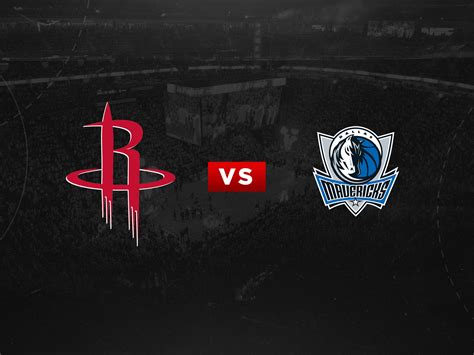 Houston Rockets Vs Dallas Mavericks Houston Toyota Center