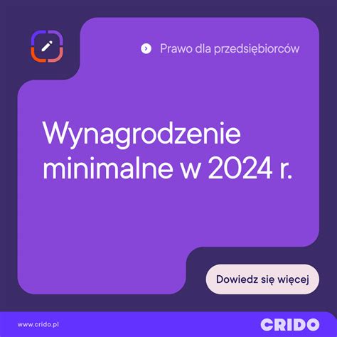 Wynagrodzenie Minimalne W 2024 R CRIDO