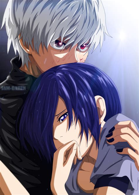 Kaneki X Touka By Sam Baten On Deviantart