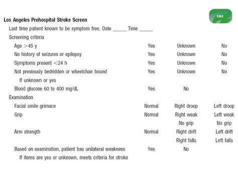 Aha Asa Guidelines For Ischemic Stroke Ppt