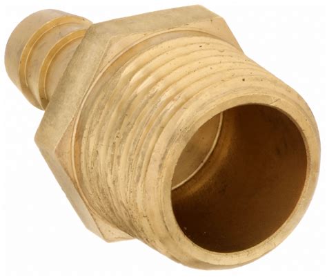 Grainger Approved Barbed Hose Fitting Fitting Material Brass X Brass