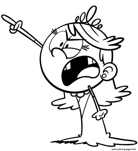 The Loud House Coloring Pages Lola