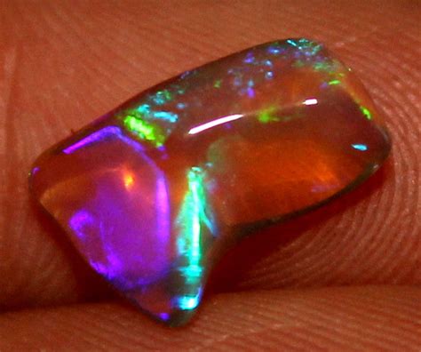 Crt Natural Ethiopian Freeform Welo Fire Opal Carvin