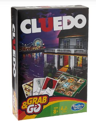 Hasbro Gaming Cluedo Grab & Go Game (B0999)