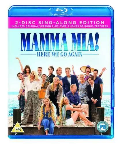 Mamma Mia Here We Go Again Blu Ray Meryl Streep Eur