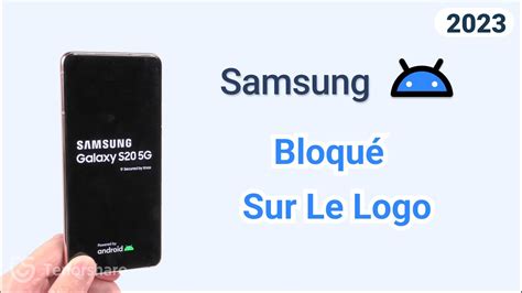 Réparer un téléphone Samsung bloqué sur le logo écran de démarrage