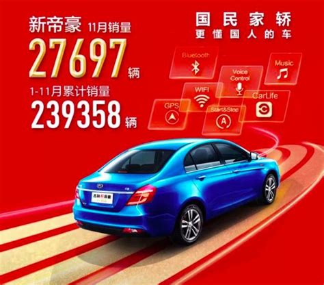 直擊1 11月轎車累計銷量：朗逸還是老大，帝豪仍是自主唯一 每日頭條