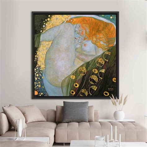Danae By Gustav Klimt Klimt Naked Woman D Canvas Erotic D Etsy Ireland