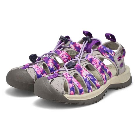 Keen Womens Whisper Sport Sandal Tie Dye