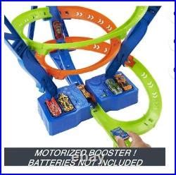 Car Track Set Hot Wheels Tracket Set And 164 Scale Toy Car Spiral Race Track With