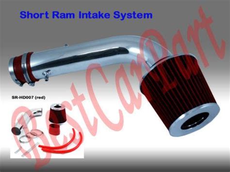 Sell Bcp Red Acura Cl L V Short Ram Air Intake Racing System