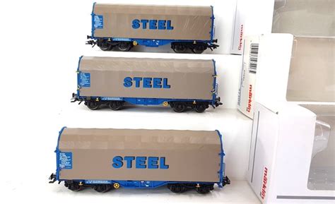 Märklin H0 0079947206 Freight Cars Three Coil Cars Catawiki