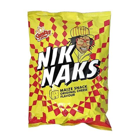 Simba Niknaks Cheesy 135g Bag Sedo Snax