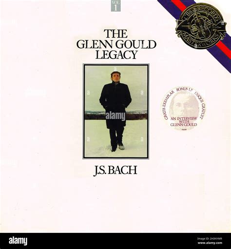 The Glenn Gould Legacy Vol 1 Bach Cbs Masterworks 1 Classical Music Vintage Vinyl Record