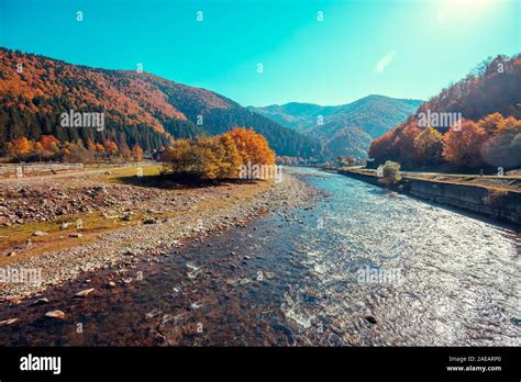 Mountain river, beautiful nature, wilderness, Europe Stock Photo - Alamy