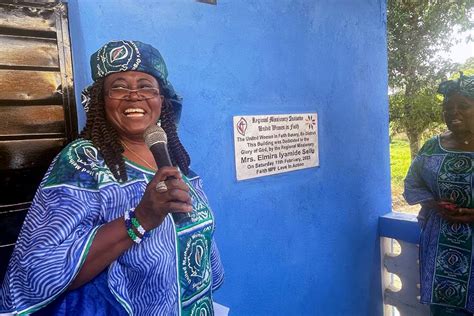 In Sierra Leone United Women In Faith Dedicate A Bakery United Women