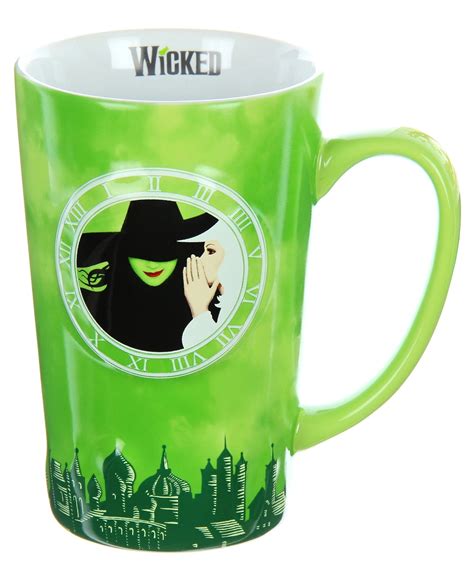 Wicked Musical Officially Licensed One Short Day Embossed Mug 16 Oz