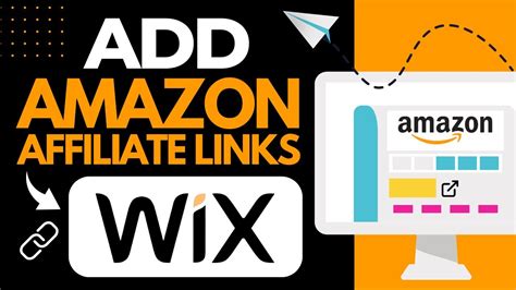 How To Add Amazon Affiliate Links To Wix Website Step By Step Youtube