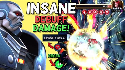 Apocalypse Debuff Legend Evade Counter And Regen Champion Review Marvel Contest Of