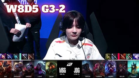 JDG Vs WBG Game 2 Week 8 Day 5 LPL Spring 2024 JD Gaming Vs Weibo