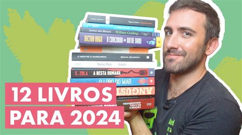 12 Livros Para 2024 YouTube