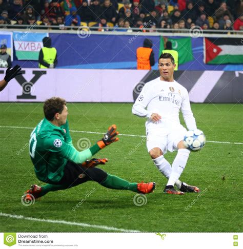 Uefa Champions League Game Shakhtar Vs Real Madrid Editorial Stock