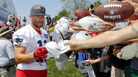 Notes From Patriots Training Camp 892016 Wr Julian Edelman And De Rob