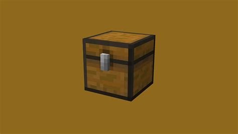 minecraft open chest