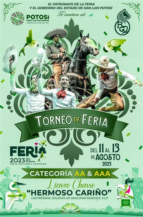 Torneo Charro FENAPO 2023 fechas y horarios Líder Empresarial